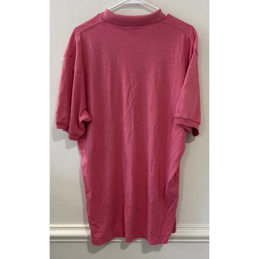 Polo Ralph Lauren Men's‎ Large Pink Polo Shirt Short Sleeve Classic Pony